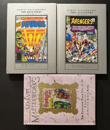 Lotto marvel masterworks hc - lotto,