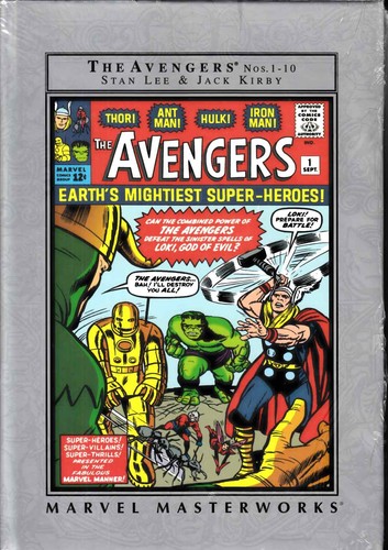 Marvel masterworks avengers - marvel,
