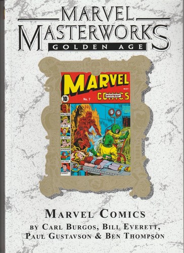 Marvel masterworks golden age - masterworks,