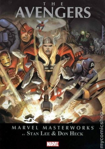 Marvel masterworks avengers - marvel,