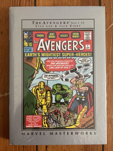 Marvel masterworks avengers - marvel,